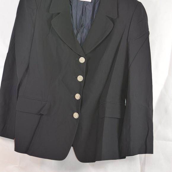 Crystal Button Dressy Jacket SZ XL - Picture 1 of 7